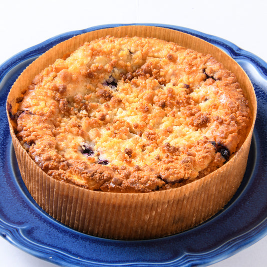 NATURAL BOX CHEESECAKE "BLUEBERRY" HOLECAKE (gluten-free) | 有機米粉のチーズケーキ”ブルーベリー”　ホールケーキ