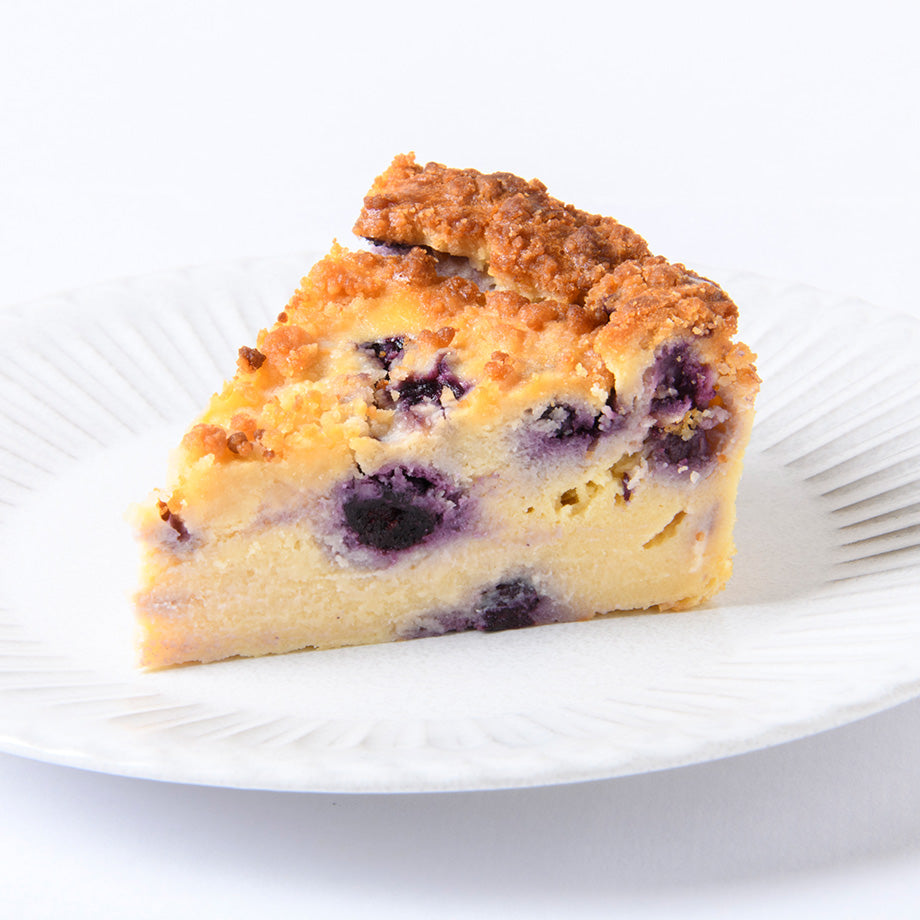 NATURAL BOX CHEESECAKE "BLUEBERRY" HOLECAKE (gluten-free) | 有機米粉のチーズケーキ”ブルーベリー”　ホールケーキ